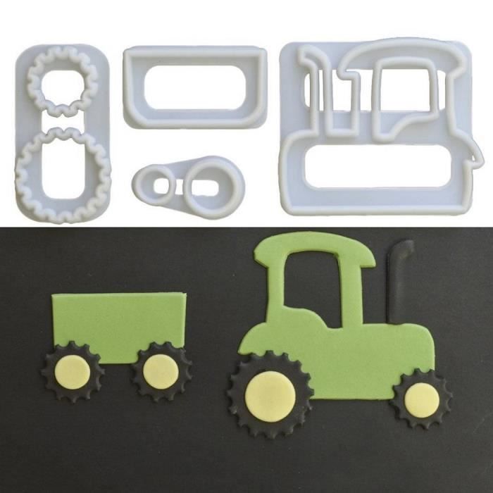 Jeu De Moule De Decoration De Gateau En Plastique De Forme Petit Tracteur Cdiscount Maison Jeu De Moule De Decoration De Gateau En Plastique De Forme Petit Tracteur Cdiscount Maison