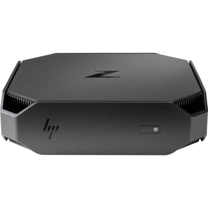 Achat Ordinateur de bureau HP Station de travail Z2 Mini G4 - 1 x Core i7 i7-8700 - 8 Go - 256 Go SSD - Mini PC - Gris, Garniture noire chromée - Windows 10 pas cher