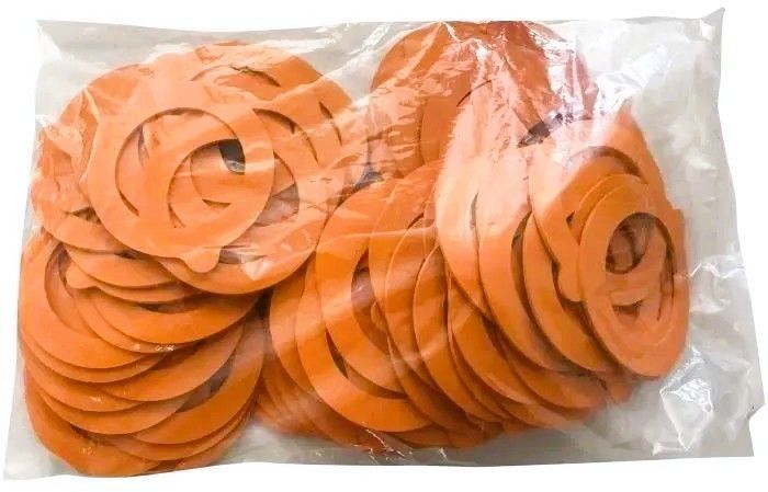 Lot de 100 Rondelles à bocaux Fruits et Légumes - HUTCHINSON - 85 mm - 90 x 68 x 2,5 mm