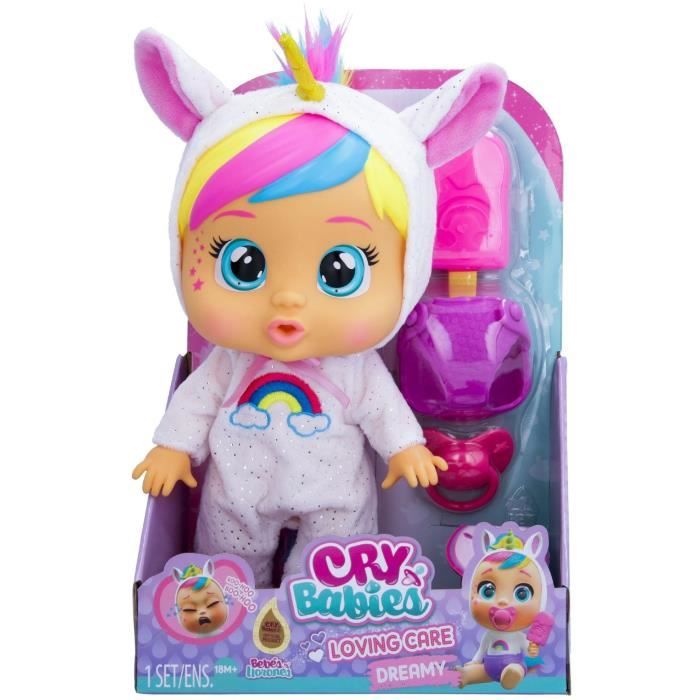 Poupons à fonctions - IMC Toys - 911840 - Cry Babies - Loving Care Fantasy - Dreamy