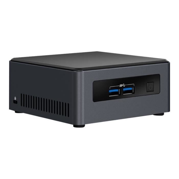 Vente Ordinateur de bureau INTEL Ordinateur de bureau NUC NUC7i3DNHE - Core i3 i3-7100U - Mini PC - Intel HD Graphics 620 - Réseau sans fil pas cher Vente Ordinateur de bureau INTEL Ordinateur de bureau NUC NUC7i3DNHE - Core i3 i3-7100U - Mini PC - Intel HD Graphics 620 - Réseau sans fil pas cher