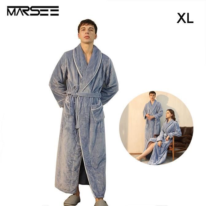 Peignoir homme col chale clearance