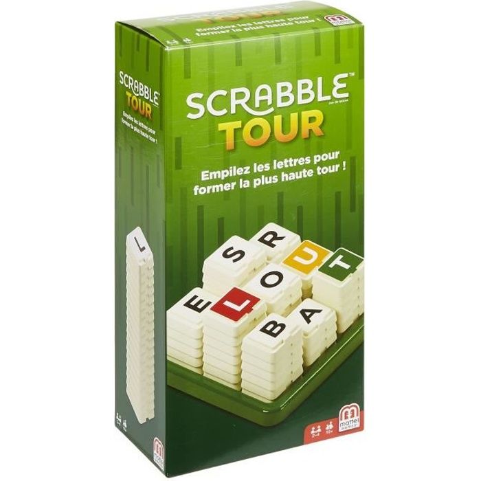 Scrabble Géant - Le jeu de société classique en version XXL