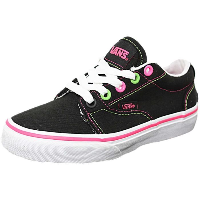 vans fille noir