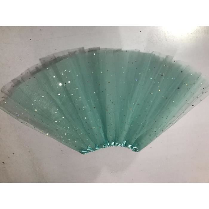 Jupe Tutu à Paillettes Pour Fille - 3 Couches De Tulle, 2-8 Ans