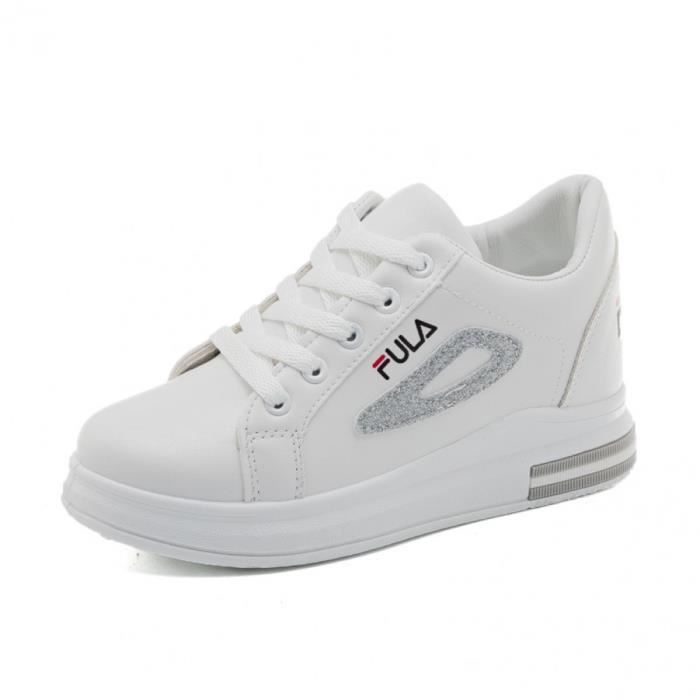 Femme Baskets Compensées Wedge Heel Chaussures de Sport Femme Baskets Compensées Wedge Heel Chaussures de Sport