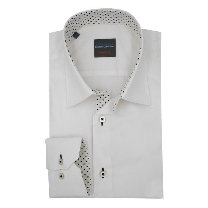 chemise homme ivoire