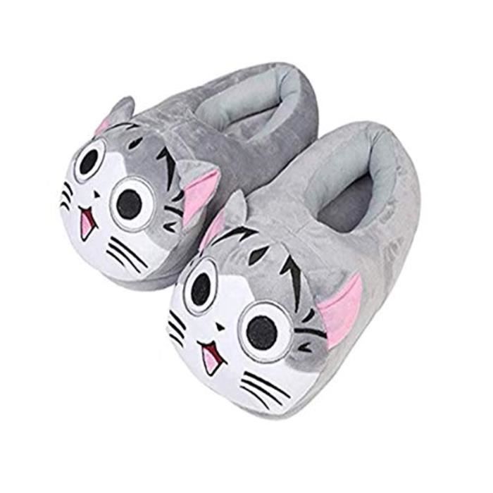 Chaussons Poney NICI - Pantoufles Peluche Animaux Antidérapantes - Taille Enfant Et Adulte - Idée Cadeau Mignon