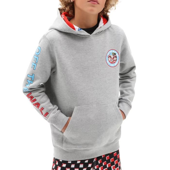 Vans Sweat à Capuche pour Garcon Where's Waldo Gris VN0A544802F