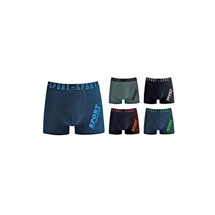 UOMO Cale ons Boxer homme lot de 3 Cale ons homme