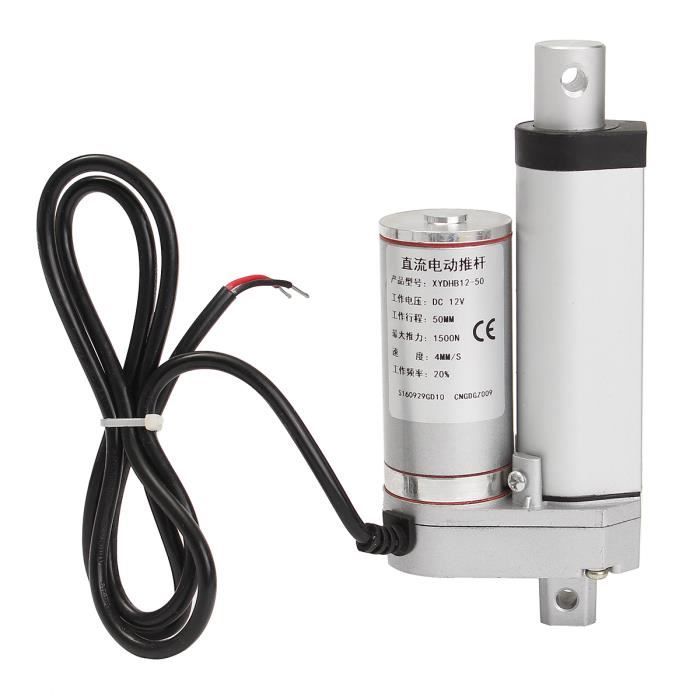 RHO-Actionneur Linéaire 12 V DC 12V Linéaire, Ascenseur 50mm Course