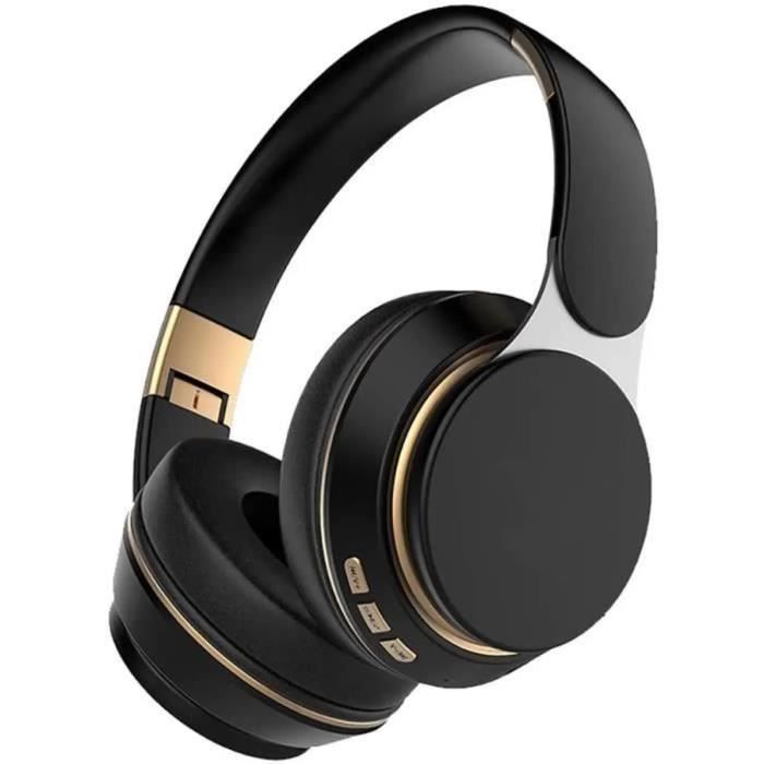 Casque Stéréo Sans Fil Bluedio Bluetooth 5.0 - Avec Annulation De Bruit Et Batterie Rechargeable