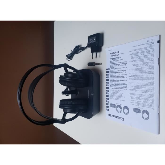1 Paar Ersatz-Ohrpolster Für Panasonic RP-WF830 / RP-WF820 Kopfhörer - Schwarze Ohrenschützer, Weich, Einfach Zu Wechseln