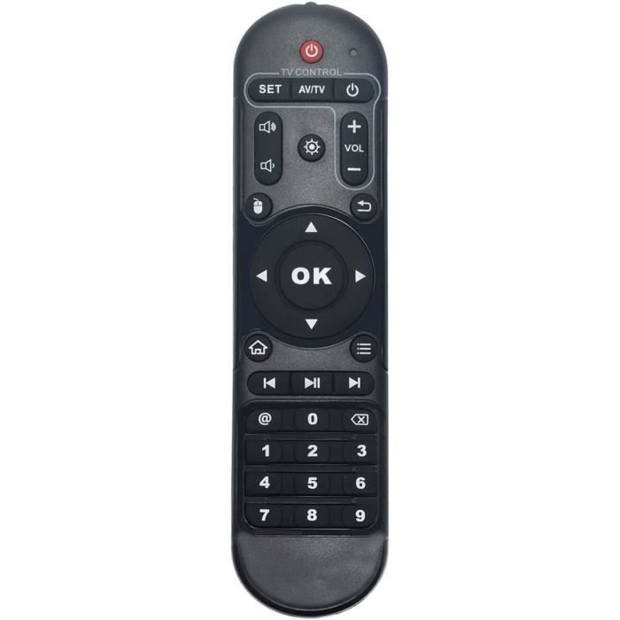 X33-005 Ersatz-Fernbedienung Für Android TV Box – Kompatibel Mit MXQ Pro, H96, X96 Uvm.