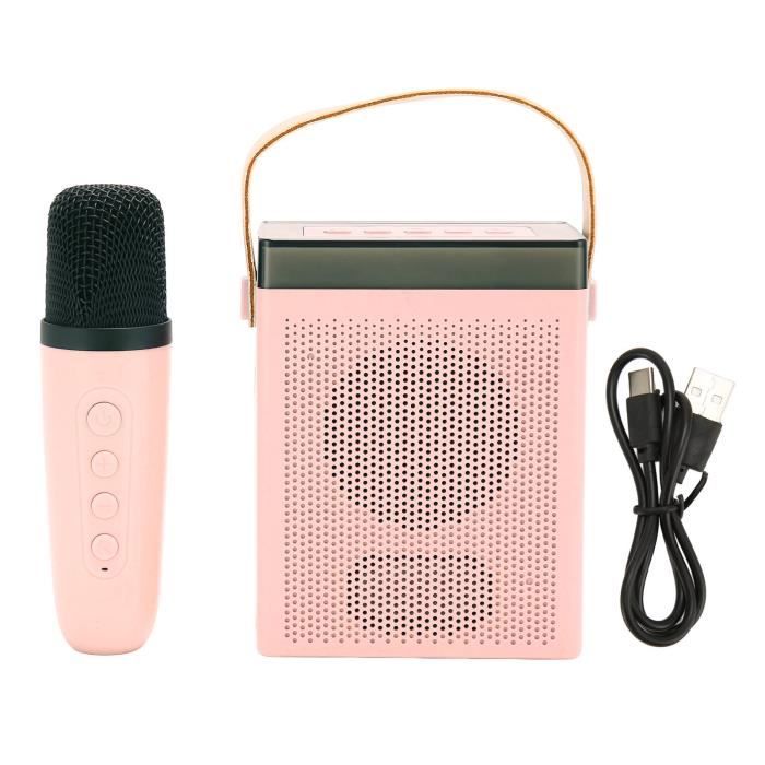 Or rose-Microphone à main compatible Bluetooth, chargement USB, micro  karaoké - Cdiscount Jeux - Jouets
