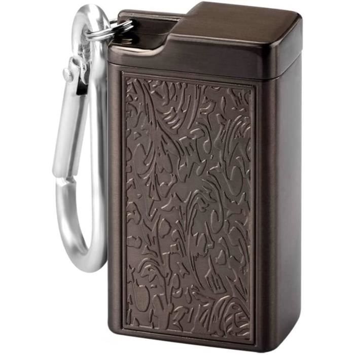 Mini Cendrier De Poche En Métal – Voyage, étanche Et Pratique Pour Cendrées