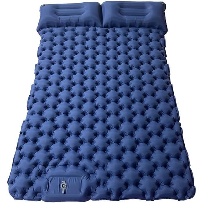 Matelas Gonflable Pliable Pour Voiture Et Camping – Format Small Single, Confortable, Noir