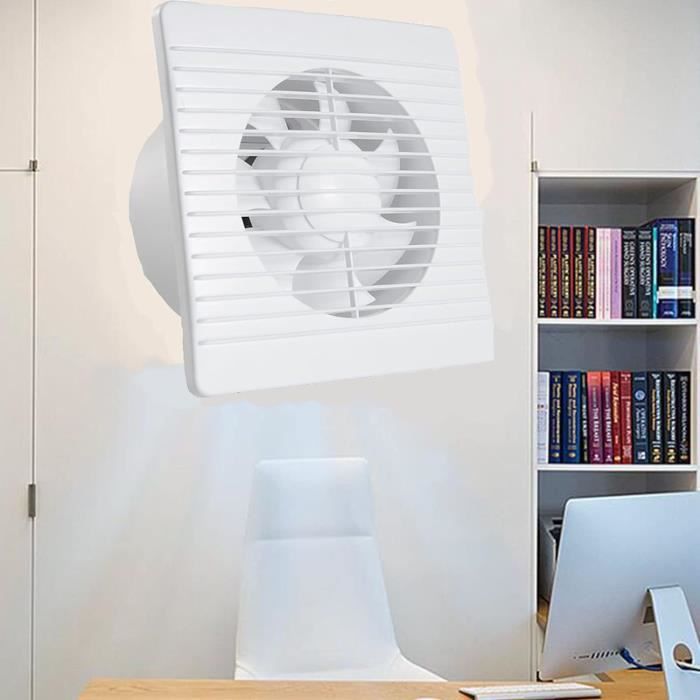 VMC Salle De Bain 120mm Moonjor - Extracteur D'air Avec Clapet Anti-retour Et Télécommande