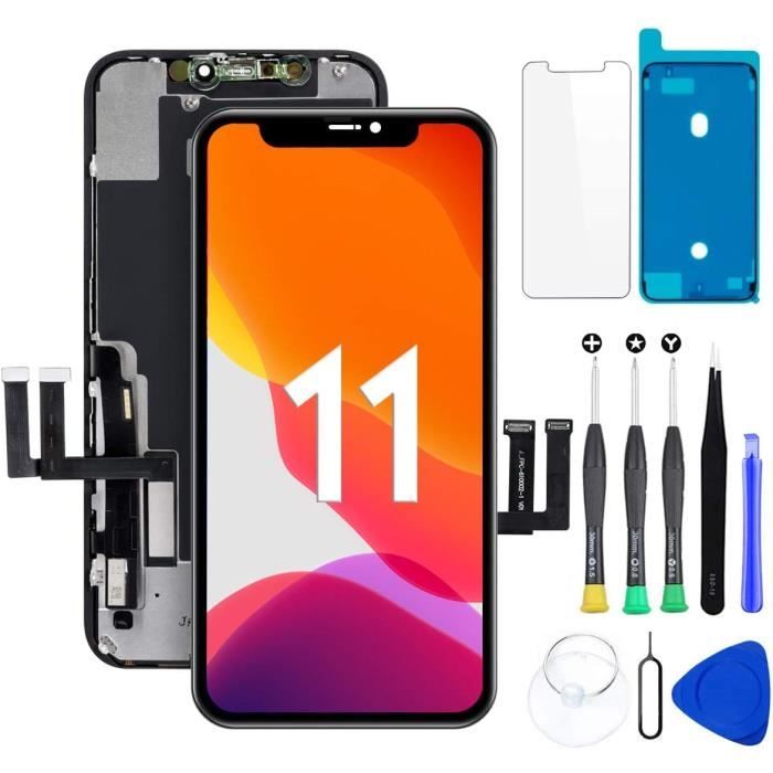 Seafree pour iPhone XR Remplacement de l'écran 3D Touch Screen LCD Display Digitizer Full Assembly Outils de réparation Protecteur d'écran Étui TPU Joint étanche 6,1 Pouces Seafree pour iPhone XR Remplacement de l'écran 3D Touch Screen LCD Display Digitizer Full Assembly Outils de réparation Protecteur d'écran Étui TPU Joint étanche 6,1 Pouces