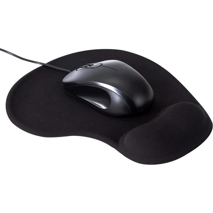 Repose-poignet et tapis de souris avec repose-poignet ergonomique