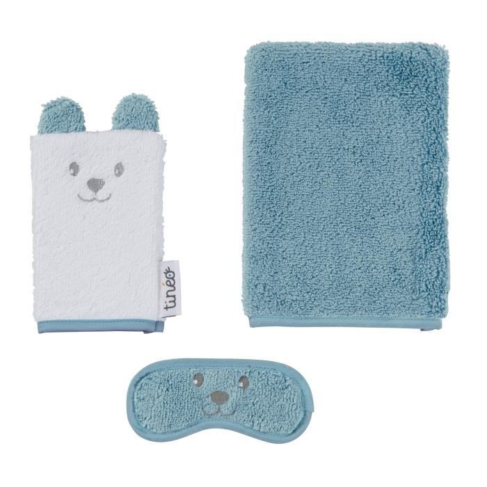 Tineo Set De Bain Rigolo Celadon Cdiscount Puericulture Eveil Bebe