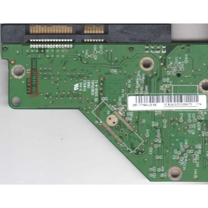 PCB 2060-771624-001 pour disque dur WD 3,5″ SATA