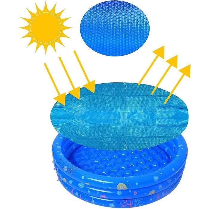 Bâche à Bulles Solaire Pour Piscine - Plusieurs Tailles (ronde Ou Rectangulaire) - Conservation De La Chaleur Et Protection Contre Les Débris