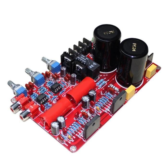 Carte de Puissance Assemblée LM3886 + NE5532, 68W + 68W à Deux Canaux