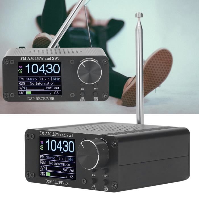 Nosqew Bouclier Radio à Ondes Courtes CNC Support de