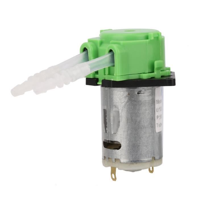 Pompe Péristaltique 24V DIY – Tête De Dosage Chimique Pour Aquarium, Labo Ou Analyse – Débit 10-90 Ml/min