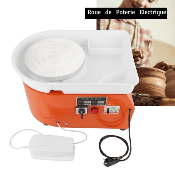 Roue De Poterie Électrique 350W Roue En Céramique Machine Céramique