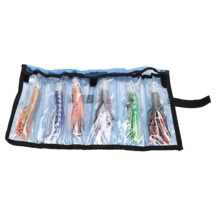 Lot de 150 leurres de pêche artificiels en silicone noir de 4 cm
