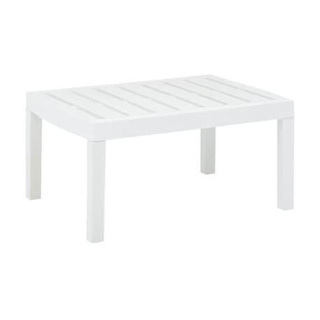 Table de jardin - VIDAXL - 78x55x38 cm - Plastique - Multicolor - Rectangulaire