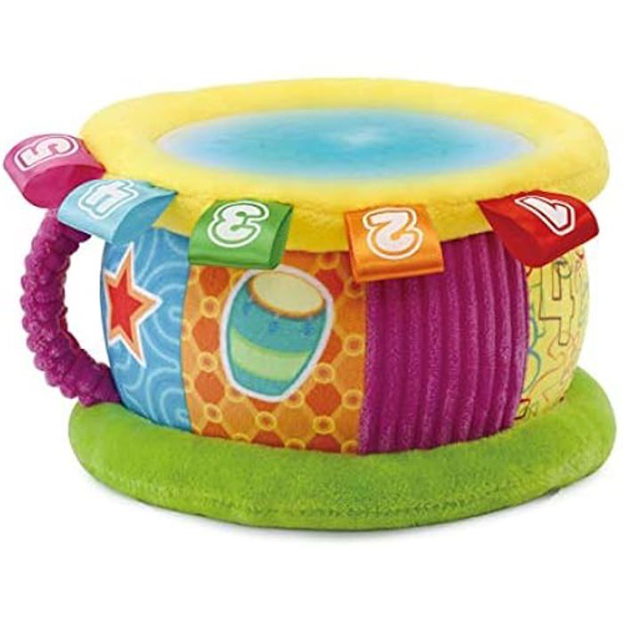 Jouet musical - VTECH - Tambour lumières Magiques - Activité musicale - Bébé - 6 Mois
