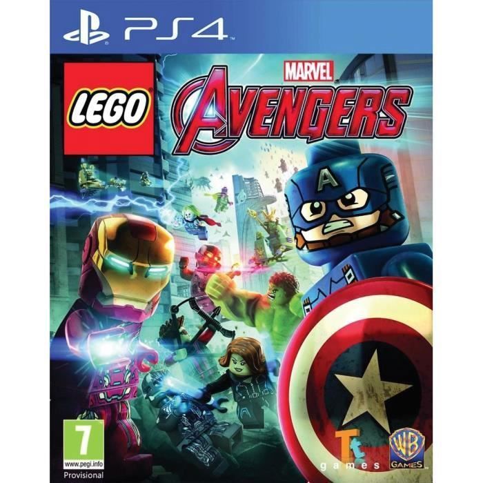 Warner Games Lego Marvel'S Avengers Jeu PS4