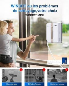 Robot Lave-vitres Ecovacs Winbot 920 - Occasion, Fonctionnel, Avec Marques D'usure