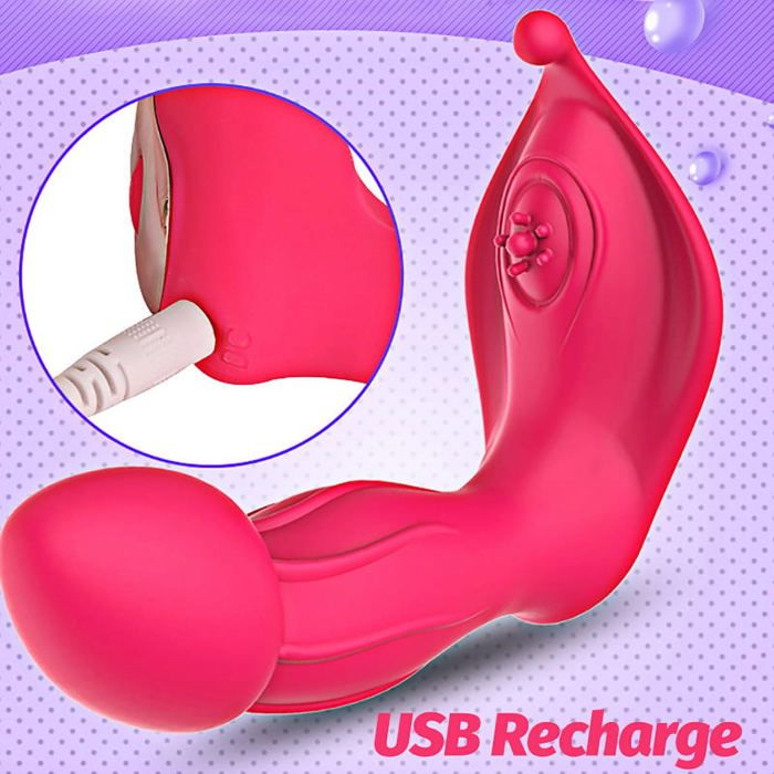 Vibromasseur 3 En 1 Sans Fil Avec Télécommande Bluetooth - Neuf - Générique