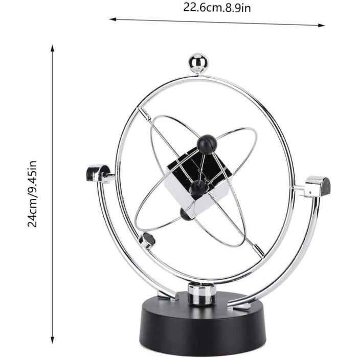 Zerodis Boule de Décision Magnétique avec Pendule Balanant pour Bureau