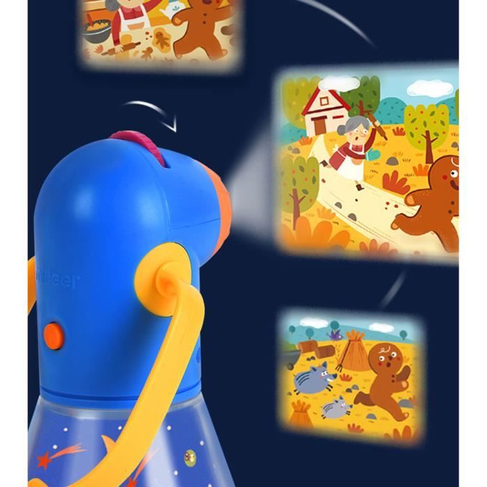 Projecteur de livre d'histoires pour enfants, multifonction, lumière de  sommeil étoilée, jouet pour bébé, cadeau de jouet amusant - Cdiscount Jeux  - Jouets