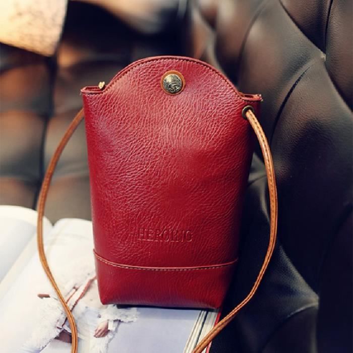 Sacoche rouge sales femme