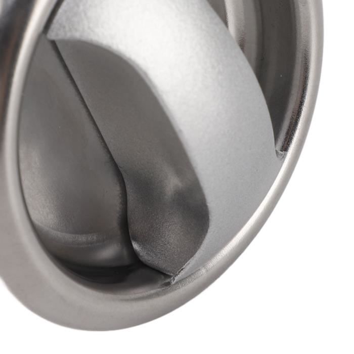 Serrure De Porte Camping-car / Remorque - Alliage Aluminium, Double Ouverture, Pêne Dormant Intégré - Noire, Haute Sécurité