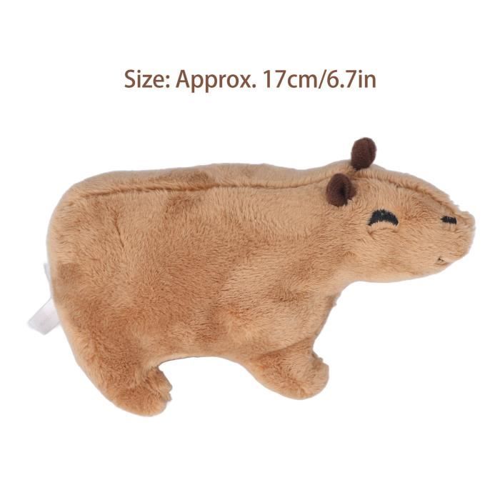 Jouet en peluche Capybara, poupée mignonne en peluche Capybara, ron