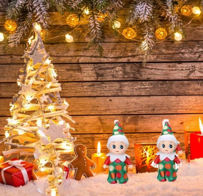 Accessoires Pour Lutin De Noël - Kit De 10 Pièces Pour Habiller Votre Poupée Elfe (poupée Non Incluse)