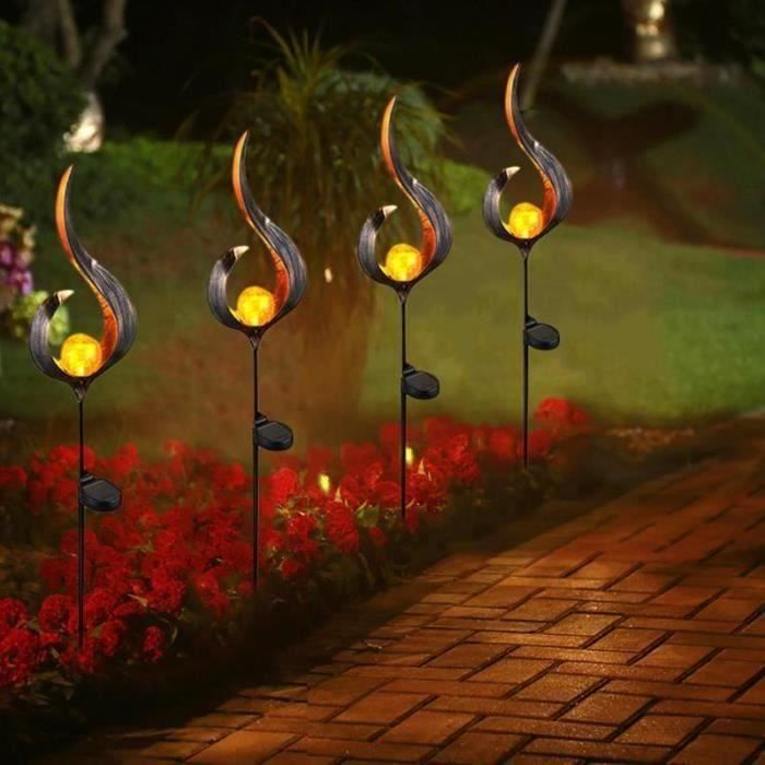 Lampe solaire LED rotative en forme de phare, luminaire décoratif  d'extérieur, Texture classique, idéal pour un jardin, une pelouse ou un  foyer - AliExpress