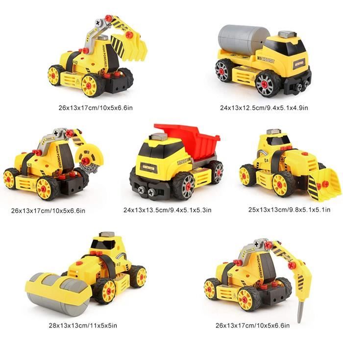 Ulanlan Véhicules militaires et voitures d'ingénierie - Kit de construction  3D pour cadeaux de fête, prix pour enfants, mini blocs de construction