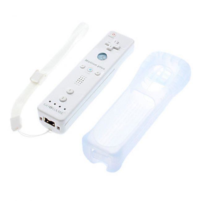 Etui et protection gaming GENERIQUE Manette Wiimote Motion + Coque