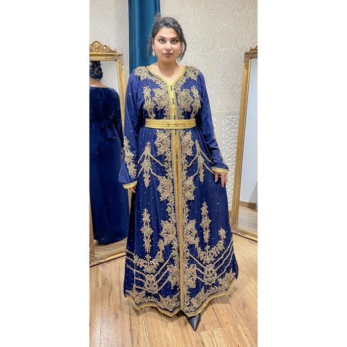 Dubai Cape Orientale Femme Caftan Cape Robe Dubai Farasha Kaftan