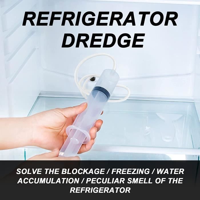 Kit de Nettoyage pour Réfrigérateur, 5 pièce tuyau vidange réfrigérateur  Pelle à dégivrer Brosse Frigo Outils de Nettoyage Réu[349] - Cdiscount  Electroménager