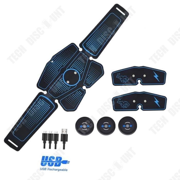 Stimulateur musculaire Abdominal EMS Abs, équipement'entraînement physique, électrostimulateur