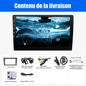 Autoradio Android Pour Peugeot 407 (2004-2011) - 9" 4G+64GB CarPlay GPS Sans Fil - Marque Junsun
